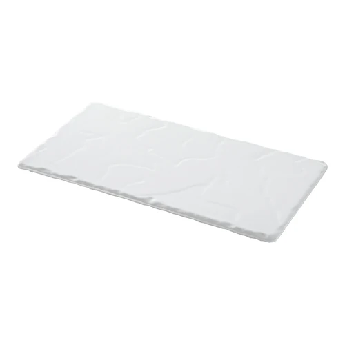 Pravokotni porcelanasti servirni pladenj | Revol | Bel | 30 x 16 x V0,7 cm