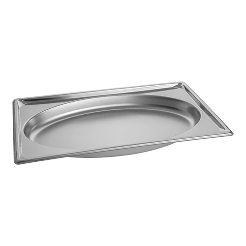 GN 1/1 gastronorm posoda iz nerjavnega jekla | Vollrath ovalna oblika | Globina 51 mm | 3.7 L