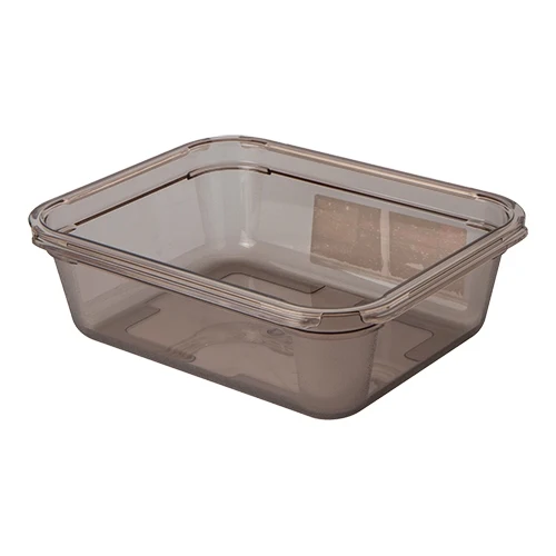 Bourgeat gastronorm posoda GN 1/2 iz dimljenega kopoliestera | 100 mm | 5.3 L