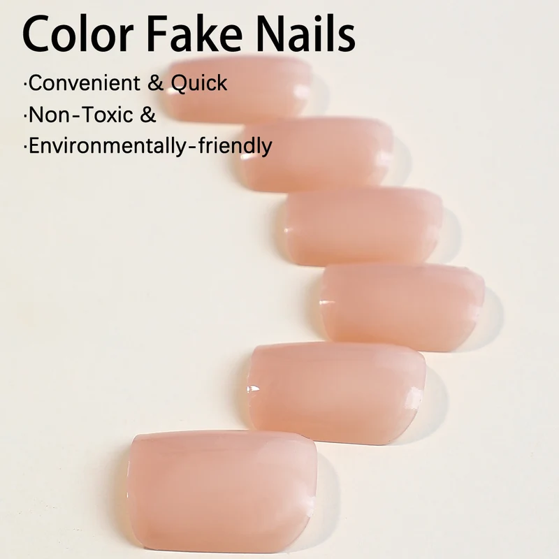 Kunstnagelset mit elegantem, natürlichem Finish Karnz