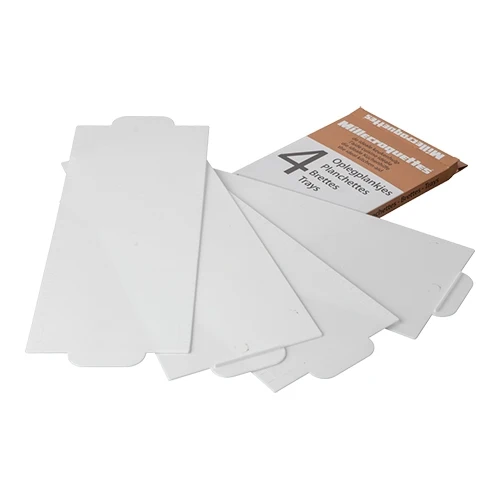 Pladnji za stroj za krokete | Millecroquettes | Komplet 4 kosov | 30 x 12.5 x H1.6 cm