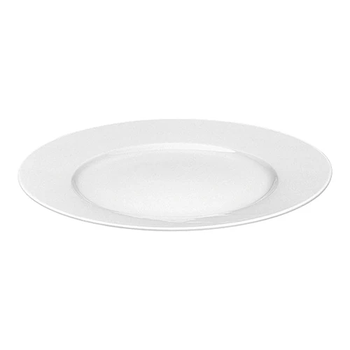 Revol okrogel porcelanski krožnik | Bel | Ø21 cm
