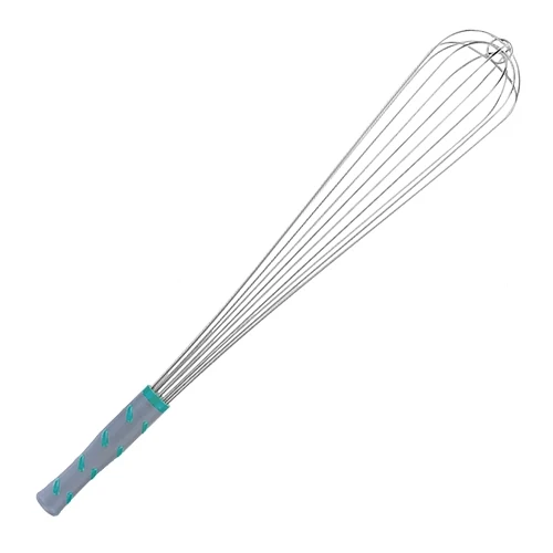 Vollrath metlica iz nerjavečega jekla 18/8 | 6 žic, protizdrsni plastični ročaj | 56 cm