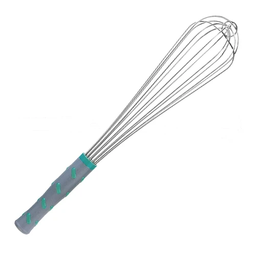 6-žična metlica z nedrsečim ročajem | Vollrath | Nerjavno jeklo 18/8 | 40.5 cm