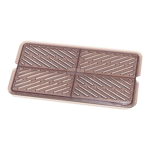 GN 1/2 odcejalni pladenj | Bourgeat | kopoliester dimne barve | 32.5 x 26.5 cm