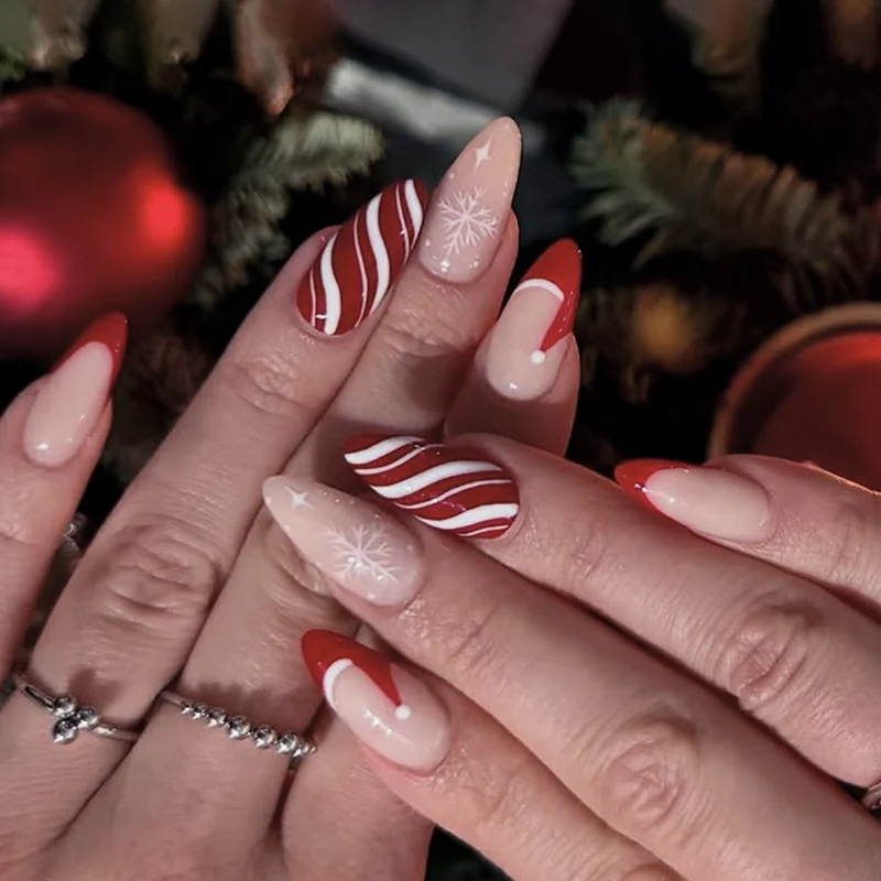 Festliche Nagelkunst Karnz