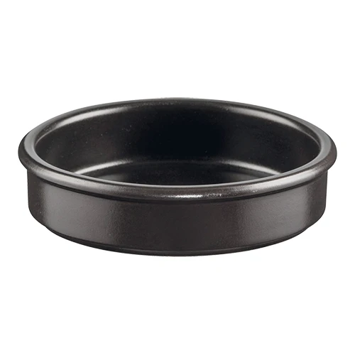 Regas okrogla črna keramična cocotte | Ø11.5 x V3 cm | 0.175 L