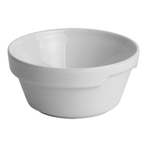 Revol ramekin iz belega porcelana | Okrogel model za sufle | Ø9.5 x V4.5 cm | 0.150 L
