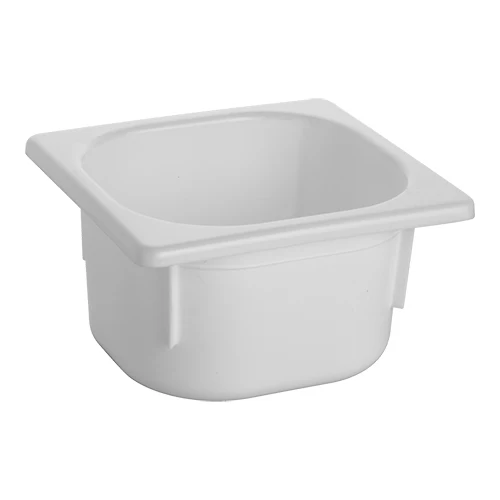 Polipropilenska gastronorm posoda GN 1/6 100 mm | Utz | bela | 1,5 l