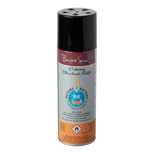 Posoda za ponovno polnjenje z butanskim plinom R4 | Bright Spark | 0.125 kg