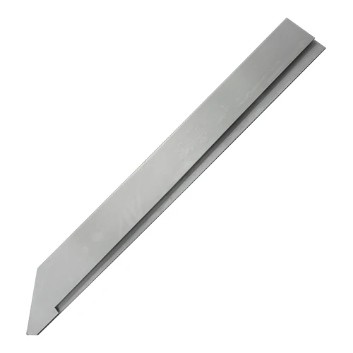 Leva spojna letev za fry-top in standardne enote | Modular Fun 650 | Nerjavno jeklo | L57.5 x W0.7 x H7.9 cm
