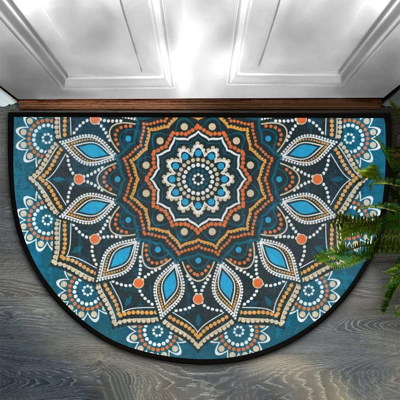 Dekorative Mandala-Muster Eingangsmatte