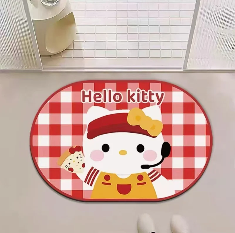 Cartoon-Charakter Plüsch-Badematte