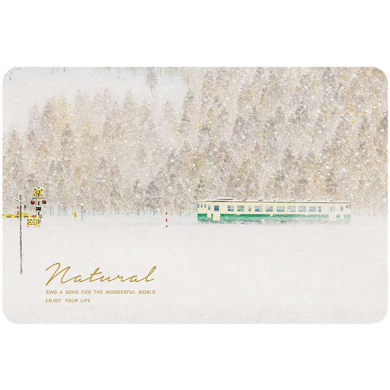 Künstlerische Illustrations-Schreibtischunterlage