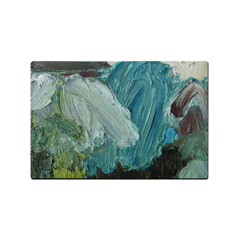 Künstlerische abstrakte dekorative Teppichmatte