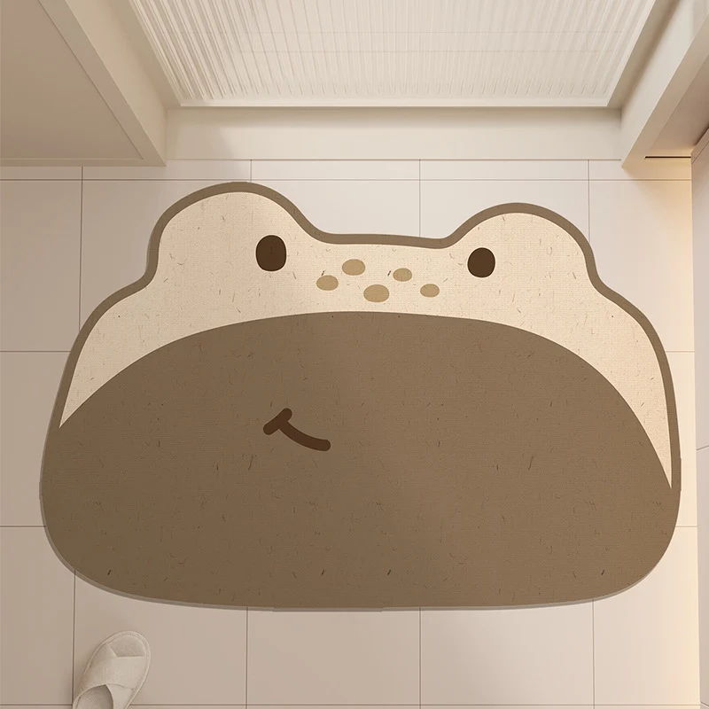 Adorable Frosch-förmige Badmatte