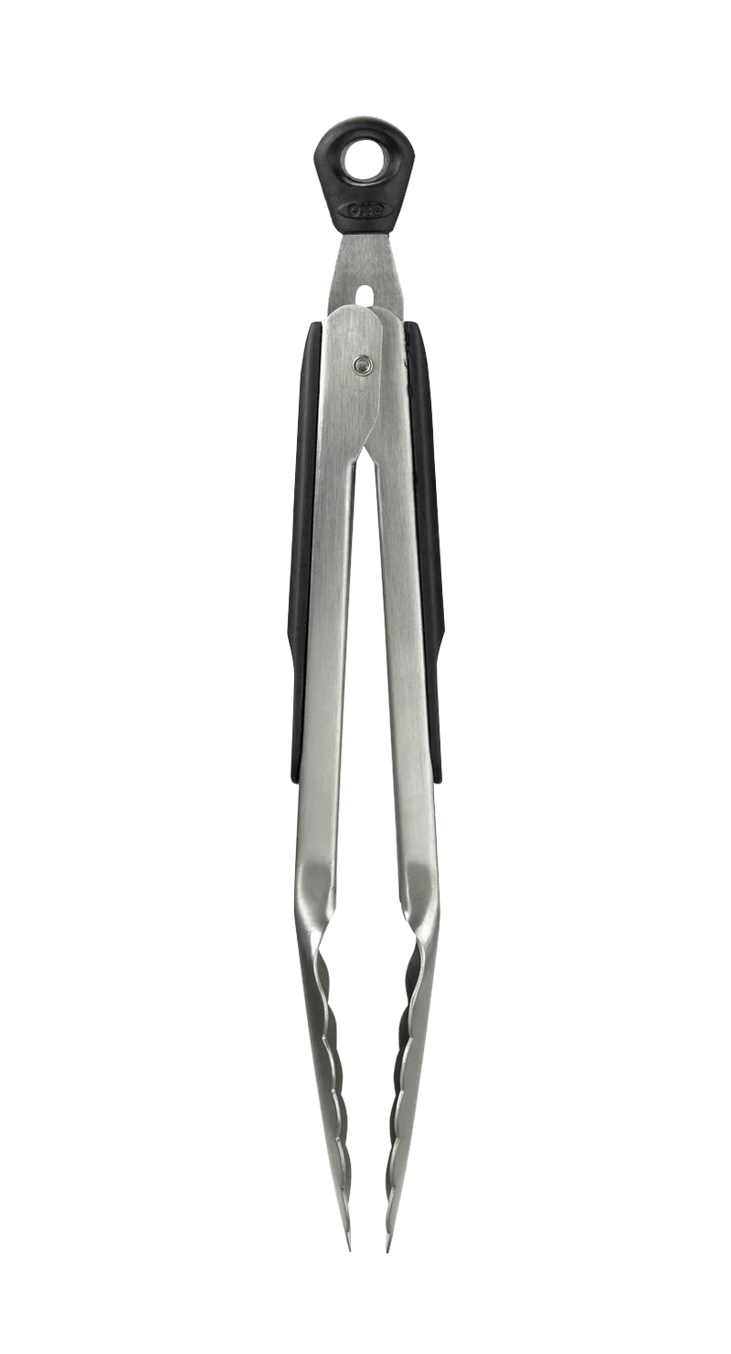 OXO 9 Inch Stainless Steel Tongs