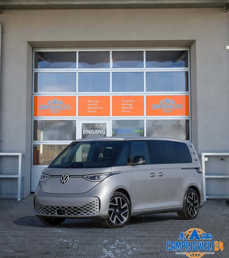 Ladekantenschutz, Edelstahl mattschwarz, VW ID.Buzz