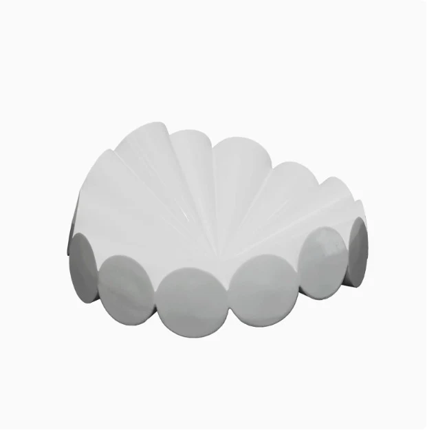 Dekorativer muschelförmiger Tischmittelpunkt
