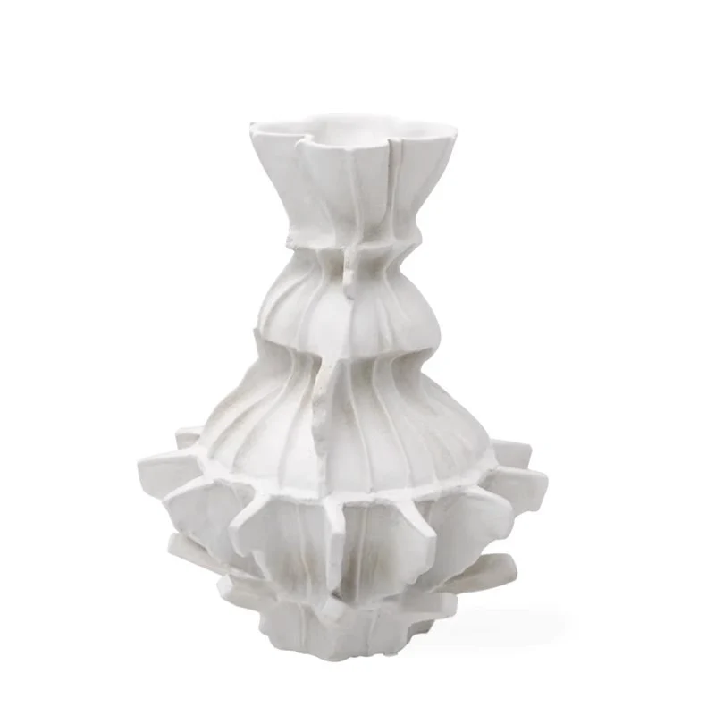 Dekorative skulpturale Blumenvase