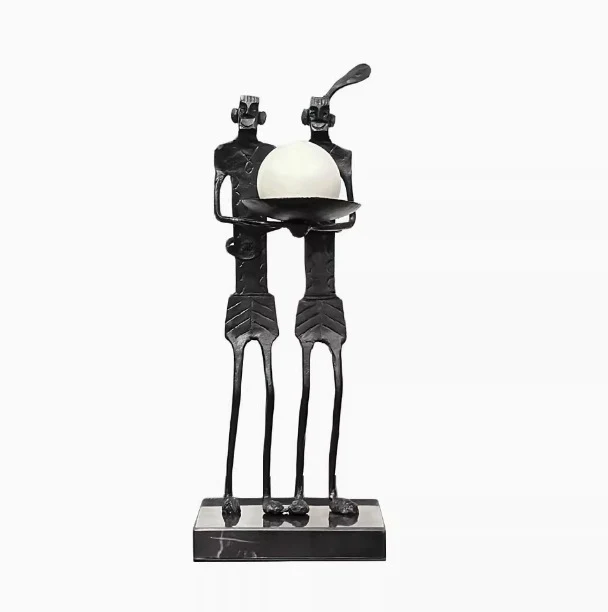 Dekorative Metallskulptur