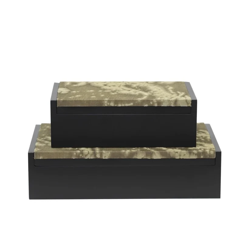 Elegante dekorative Aufbewahrungsbox-Set