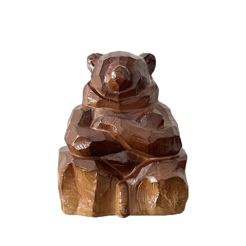 Dekorative Holz-Bär