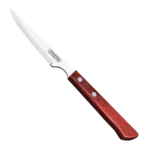 Nož za zrezke | Tramontina | Nazobčano rezilo iz nerjavnega jekla | Primerno za pomivalni stroj | 22 cm
