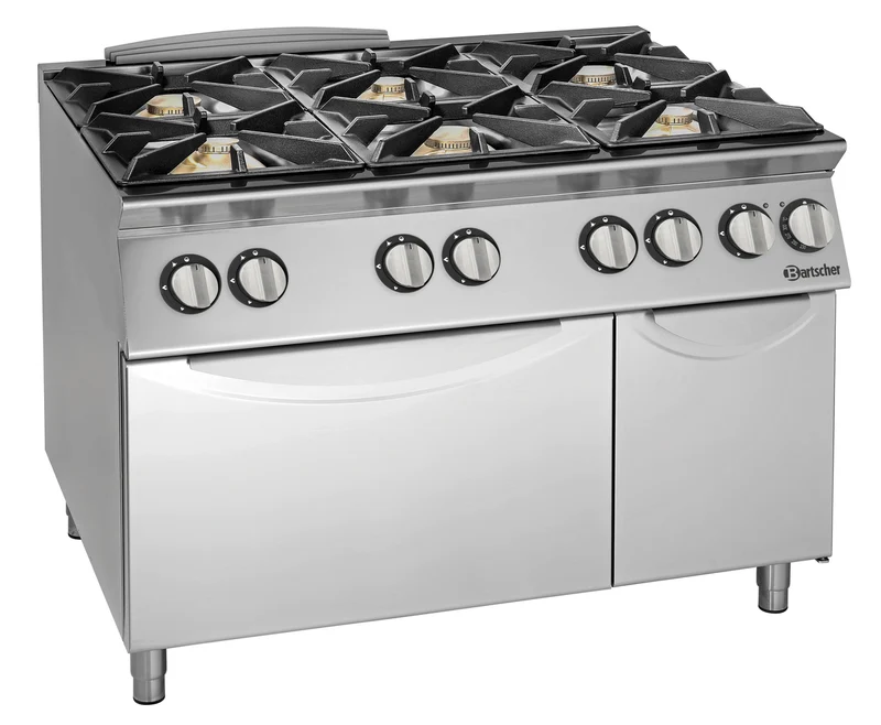 Bartscher Gasherd 900 6 Flammen EBO