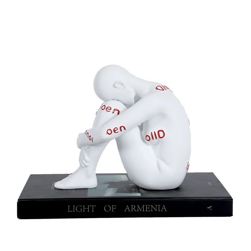 Moderne künstlerische figurative Skulptur