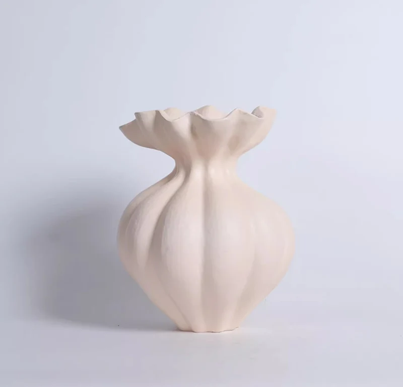 Künstlerische dekorative Blumenvase