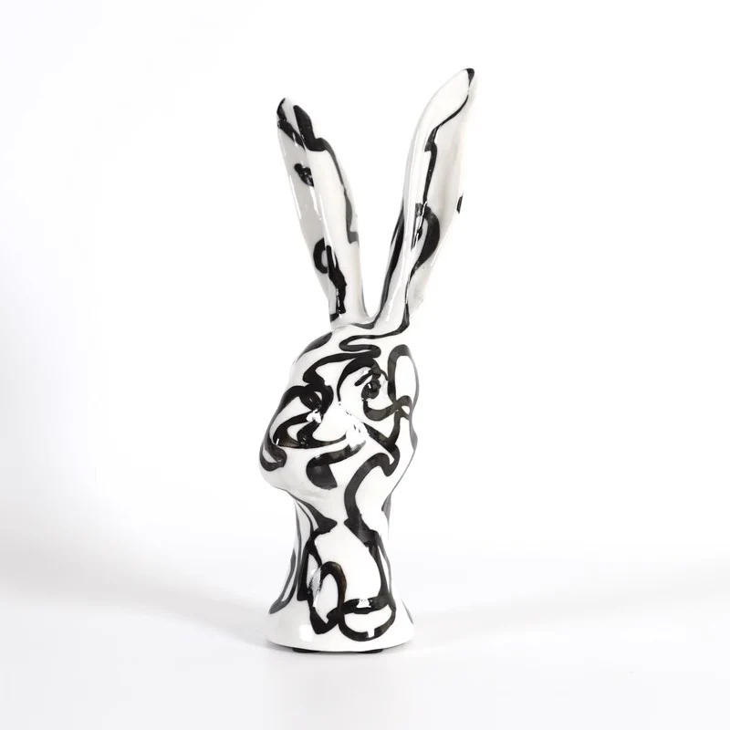 Abstrakte Kaninchen Skulptur