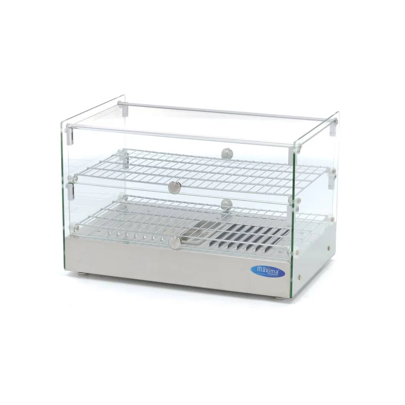 Ogrevana vitrina za hrano | 50L | 55cm | 2 polici