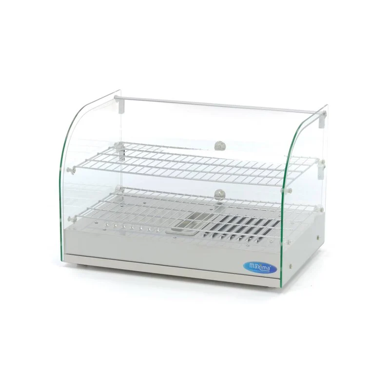 Ogrevana vitrina za hrano | 45L | 55cm | 2 polici