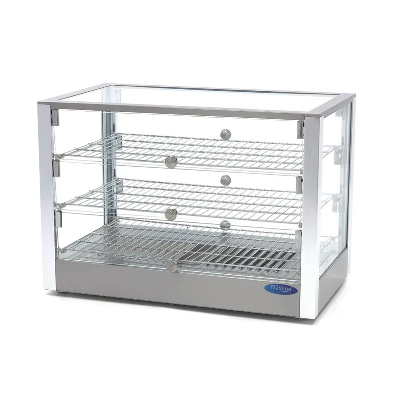 Ogrevana vitrina za hrano | 115L | 70cm | 3 police