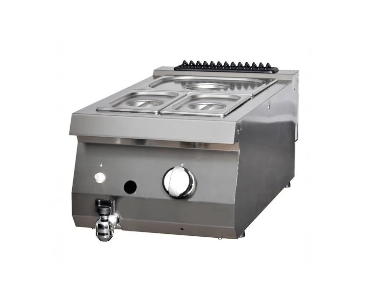 Bain-marie Heavy Duty | enojna enota | globina 70cm | plin