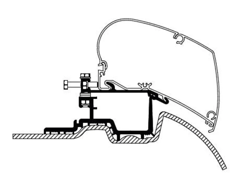 Adapter für Mercedes Sprinter >2007 / VW Crafter 2007-2016