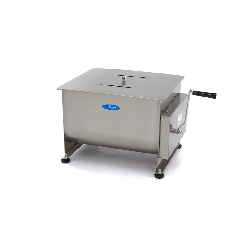 Mešalnik mesa | 40L | 35kg mesa | dvojna os | ročni