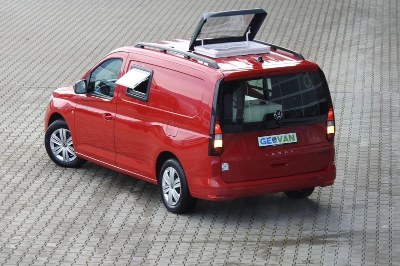 Ladekantenschutz, ABS Kunststoff, schwarz, VW Caddy 5, Ford Transit Connect