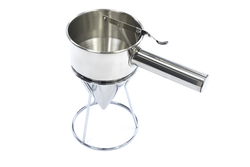 Dozirnik testa | 1,3L | Nerjaveče jeklo | vklj. dozirni gumb