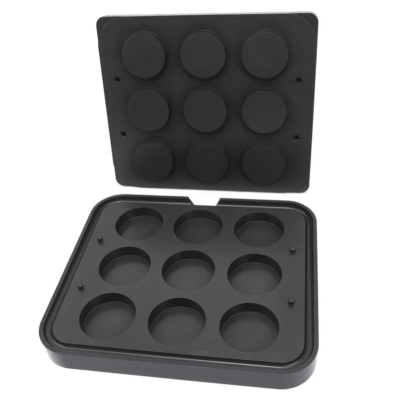 Modelček za tartlete | Valj | 80 mm | 9 kosov