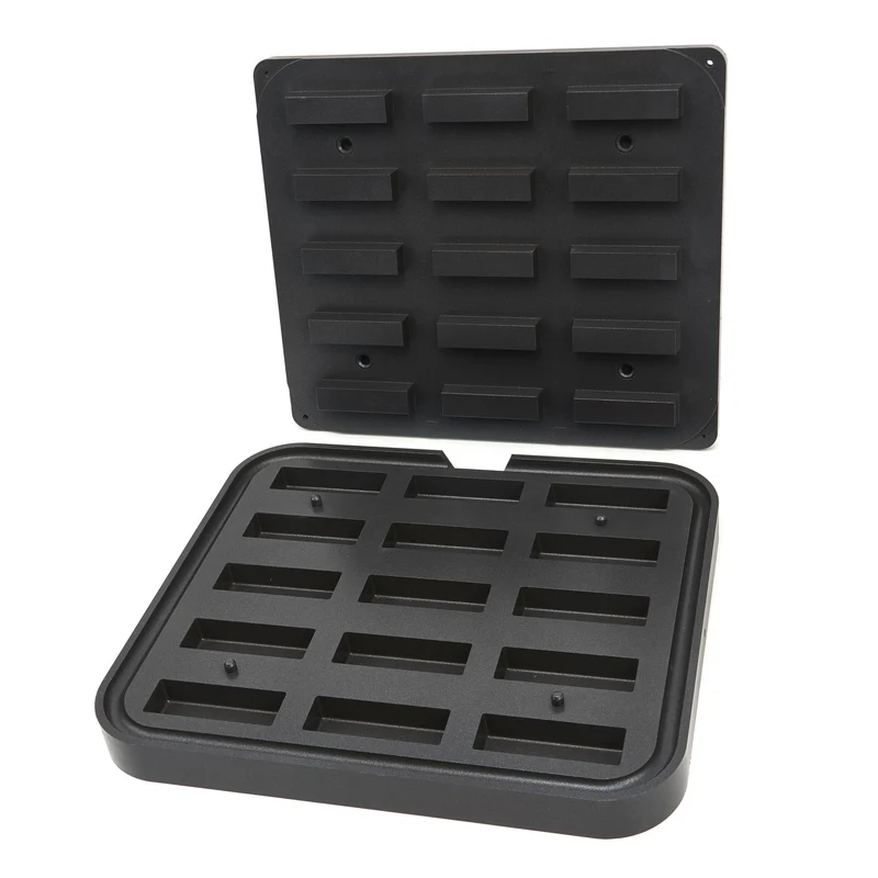 Modelček za tartlete | Pravokotnik | 90x30/85x26 mm | 15 kosov