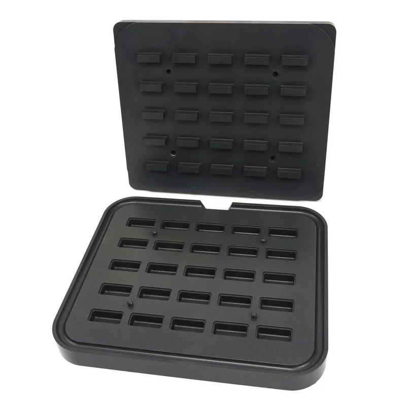 Modelček za tartlete | Pravokotnik | 50x23/42x17 mm | 25 kosov