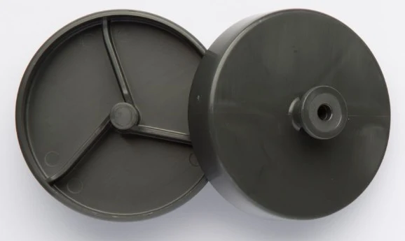 2 Räder mit Achse Abwassertank