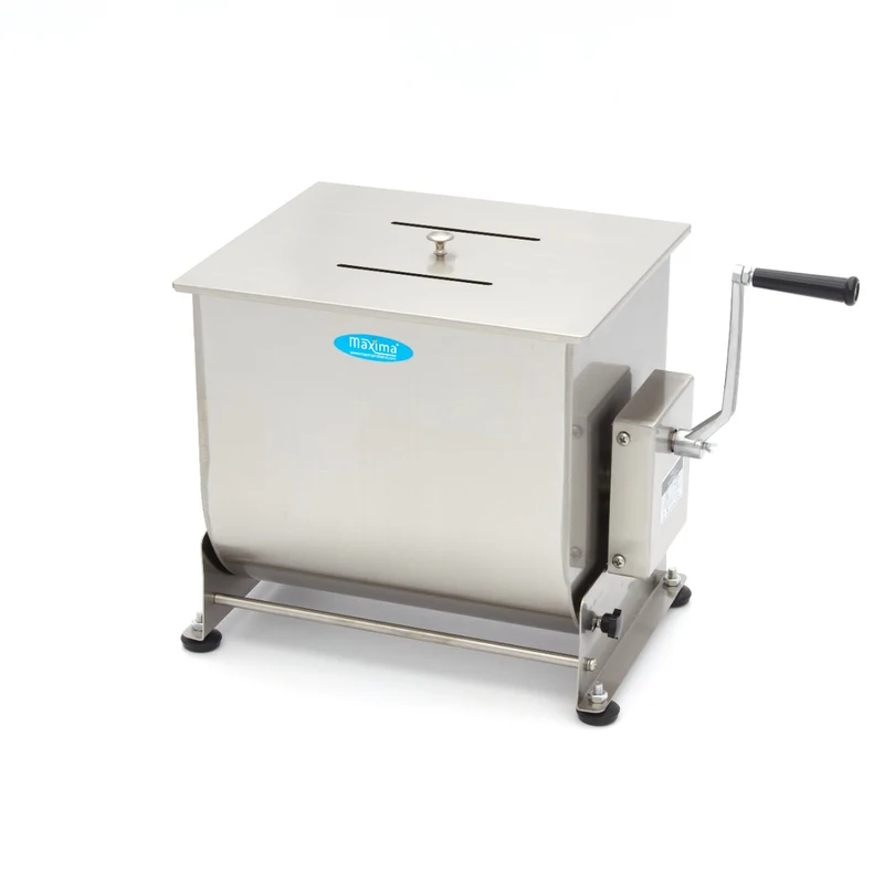 Mešalnik za meso | 40L | 35kg mesa | Preklopna posoda | Ročni