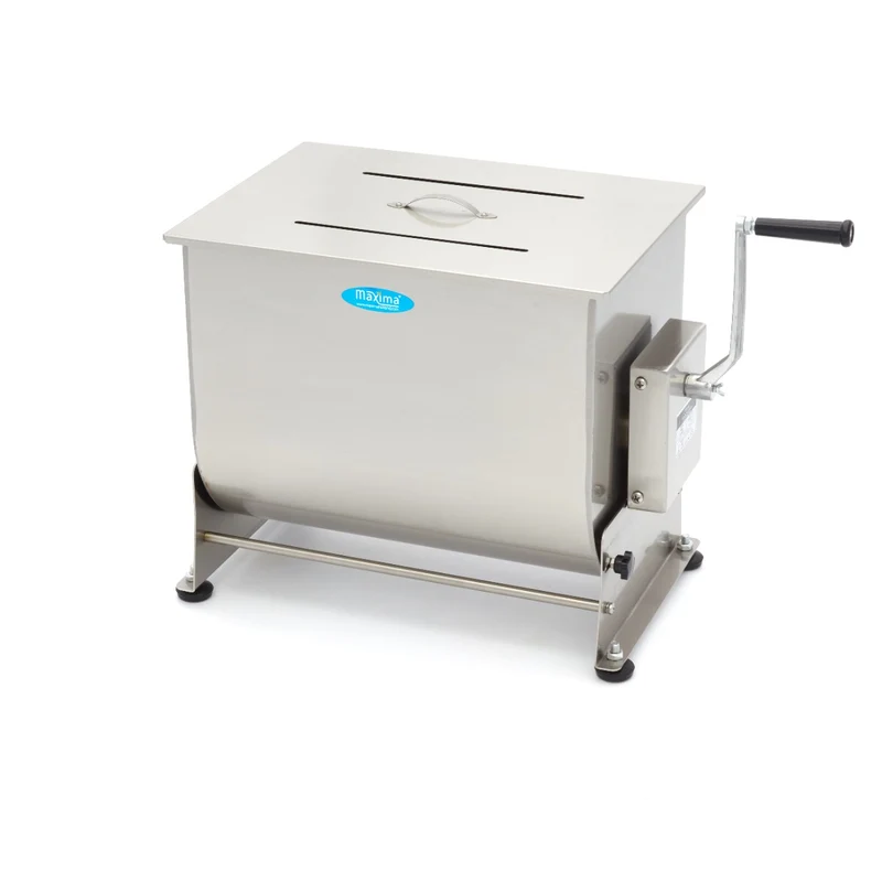 Mešalnik za meso | 50L | 43kg mesa | Preklopna posoda | Ročni