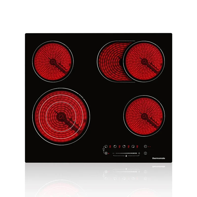 Thermomate 60cm Built-in 4 Burners Electric Hob - Sensor Touch Control