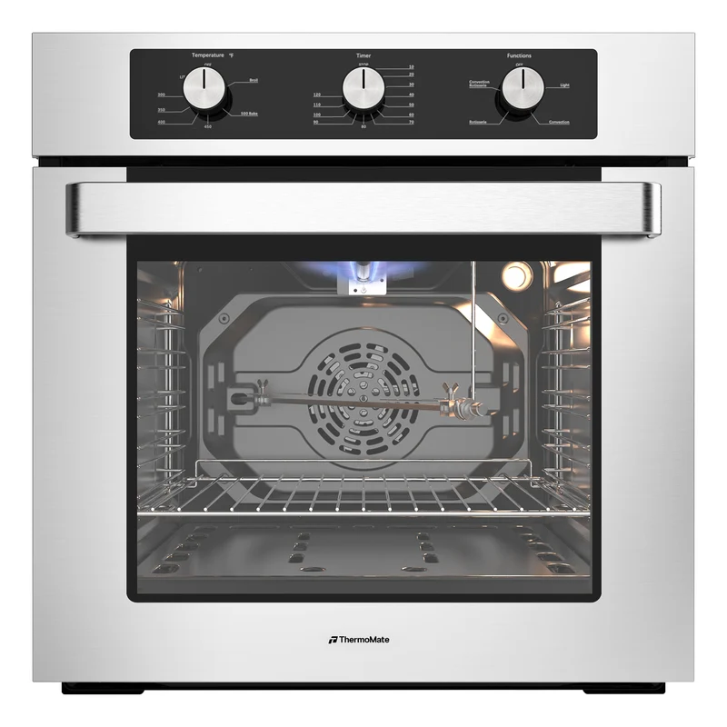 24'' Built-in Convection Gas Wall Oven - 5 Cooking Functions