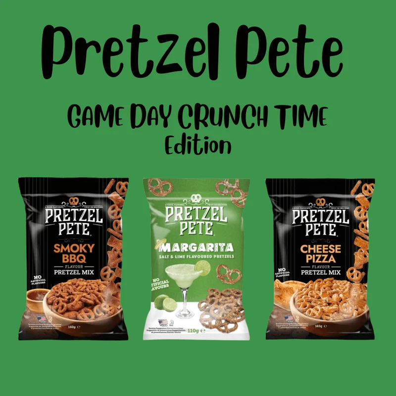 Pretzel Pete GAME DAY CRUNCH TIME Edition