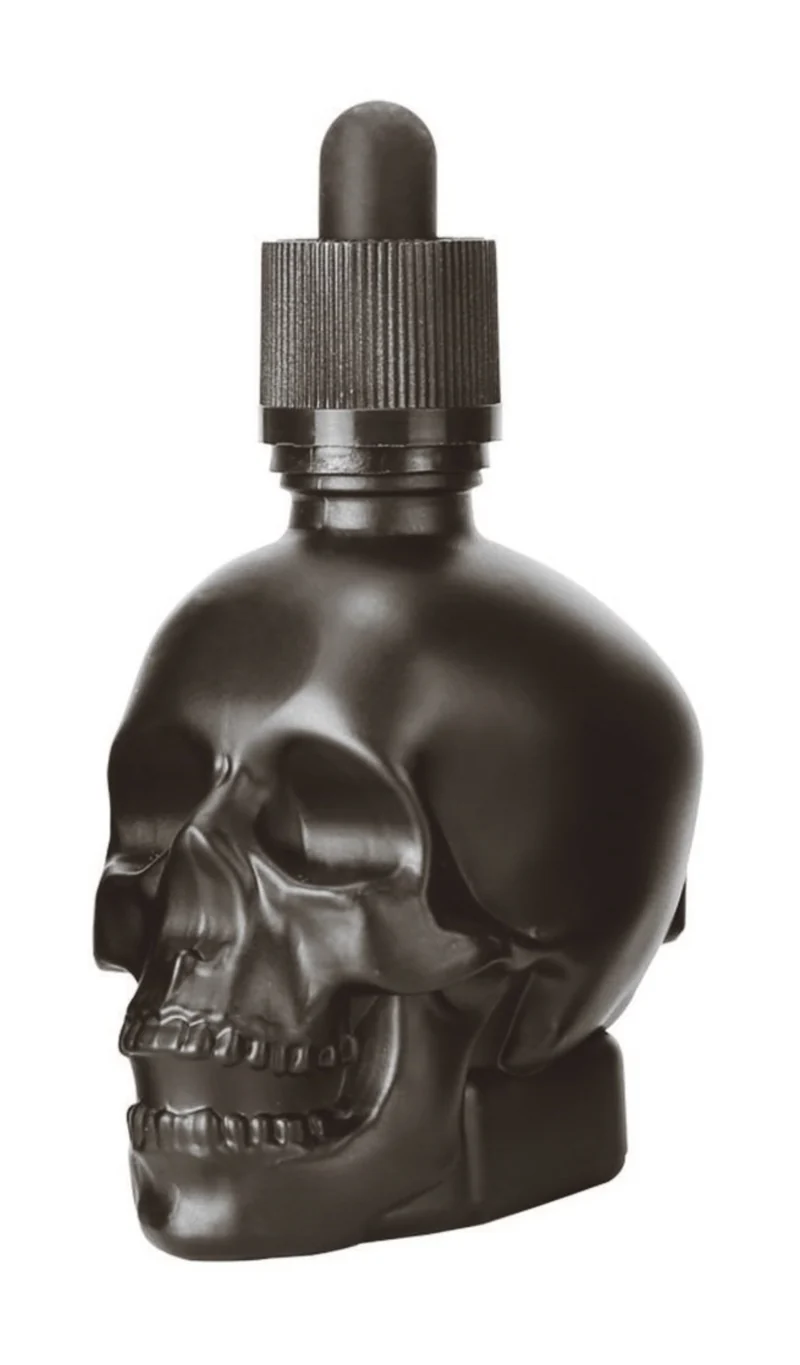Schädel Dash Bottle Pipette 60ml schwarz